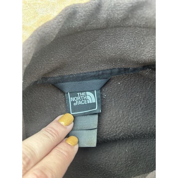 The North Face Men's Dark Brown Mocha Full Zip Jacket Size XL Fleece Sherpa - Picture 3 of 4